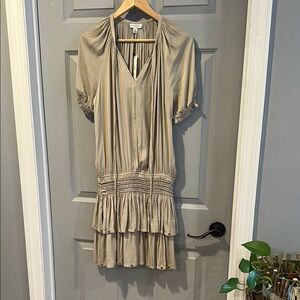 Current Air Taupe Mini Dress